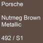 Preview: Porsche, Nutmeg Brown Metallic, 492 / S1.
